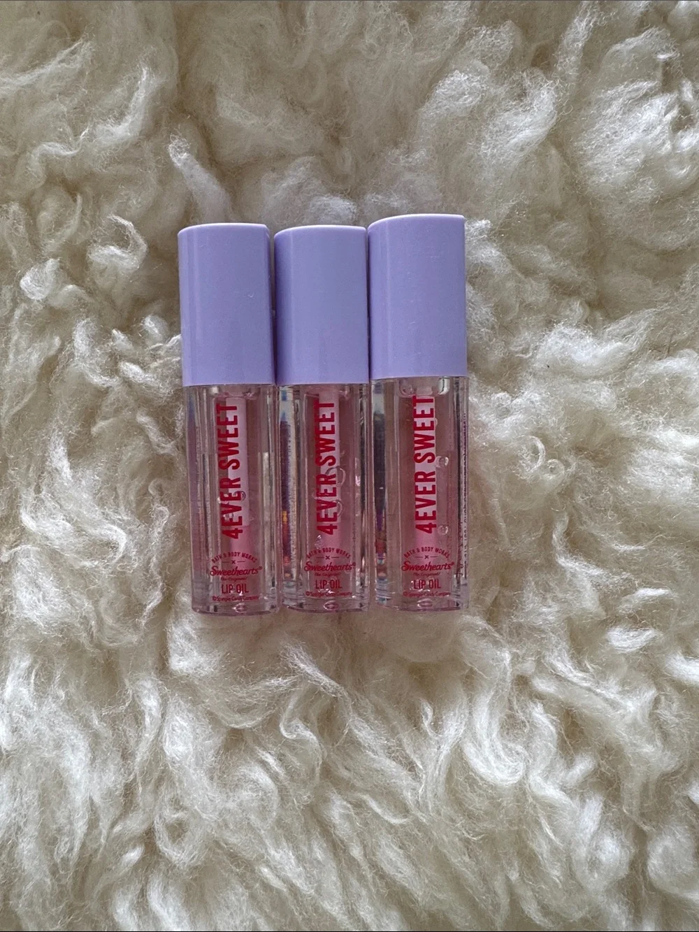 New BBW x Sweethearts 4Ever Sweet Moisturizing Lip Oils